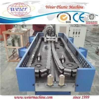 PP, PE, PVC Plastic Single Wall Corrugated Pipe Production Line