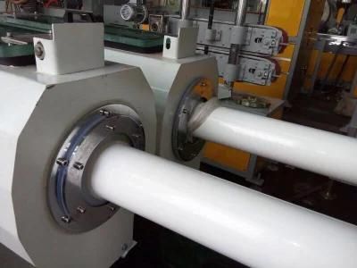 PVC Electric Double Cable Pipes Extrusion Line Extruder Machine