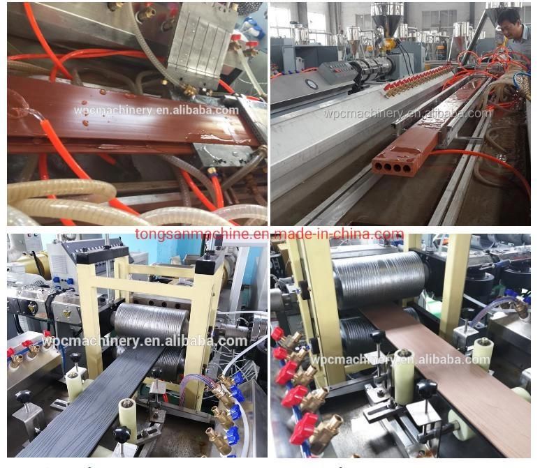 WPC Machine WPC Decking Outdoor Board Making Production Machine