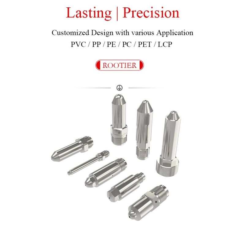 Injection Molding Nozzle Tips for Nylon PA6 PA66 PA46 Prevent Drooling