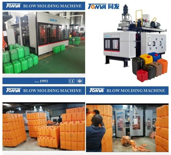 Plastic Jerrycan 10L 15L 20L 25L Plastic Oil Can Production Extrusion Blowing Mold Machine Fully Automatic