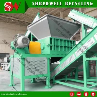 Shredwell Plastic Shredding Machine Scrap Plastic Bottle Recycling Equipment
