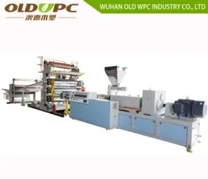 Plastic PVC Faux Marble Sheeting Sheet Extruder Machine