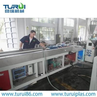 High Quality Twin-Screw Ceiling, PVC Window and Door PVC Pipe Machine