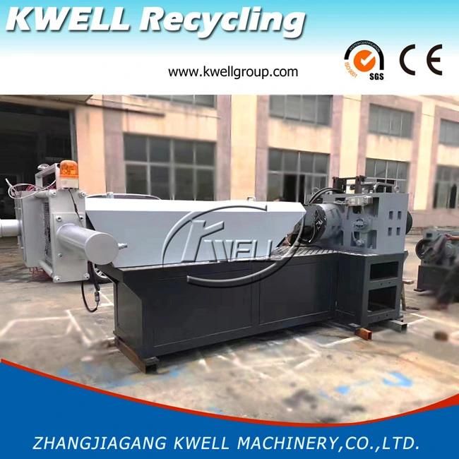 Three Stage PP/PE Plastic Film Granulating Machine/Triple Extruder Screw Pelletizing Line