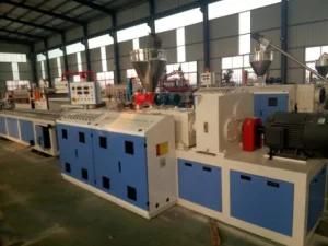 Plastic PVC Profile Extrusion Extruding Extruder Machine