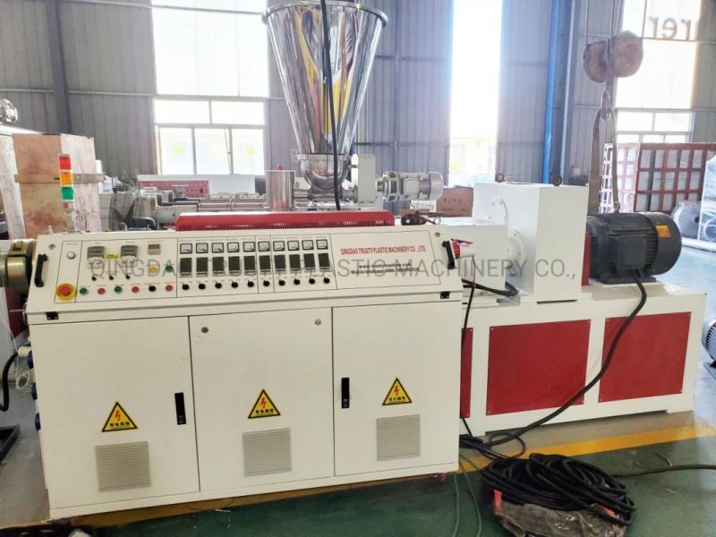 Plastic PVC Profile Ceiling Panel Twin Screw Extruder with Competitive Price