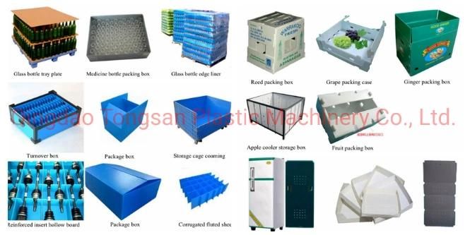 1200 1400 1600 1800 2000 PP Hollow Board Extruder/PP Board Extrusion Line
