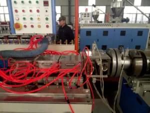 Plastic PVC/UPVC WPC (PE/PP+wood) Profile Extrusion Making Extruder Machine