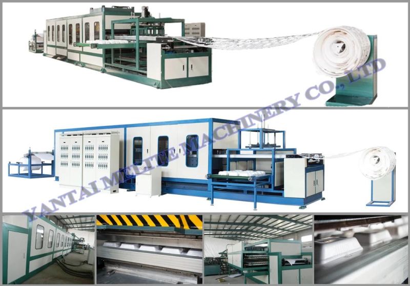 Automatic PS Foam Disposable Container Making Machine Take Away Food Box Forming Machine