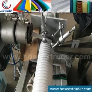 PP Air Duct with Steel Wire Pipe Tube Extrusion Machine Line