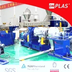 Polyethylene Carbon Black Master Batch Compound Double Stage Twin Screw Granulator