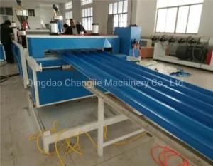 PVC/UPVC Wavey Corrugated Hollow Roof Sheet/Panel Extruder/Extruding/Extrusion Line