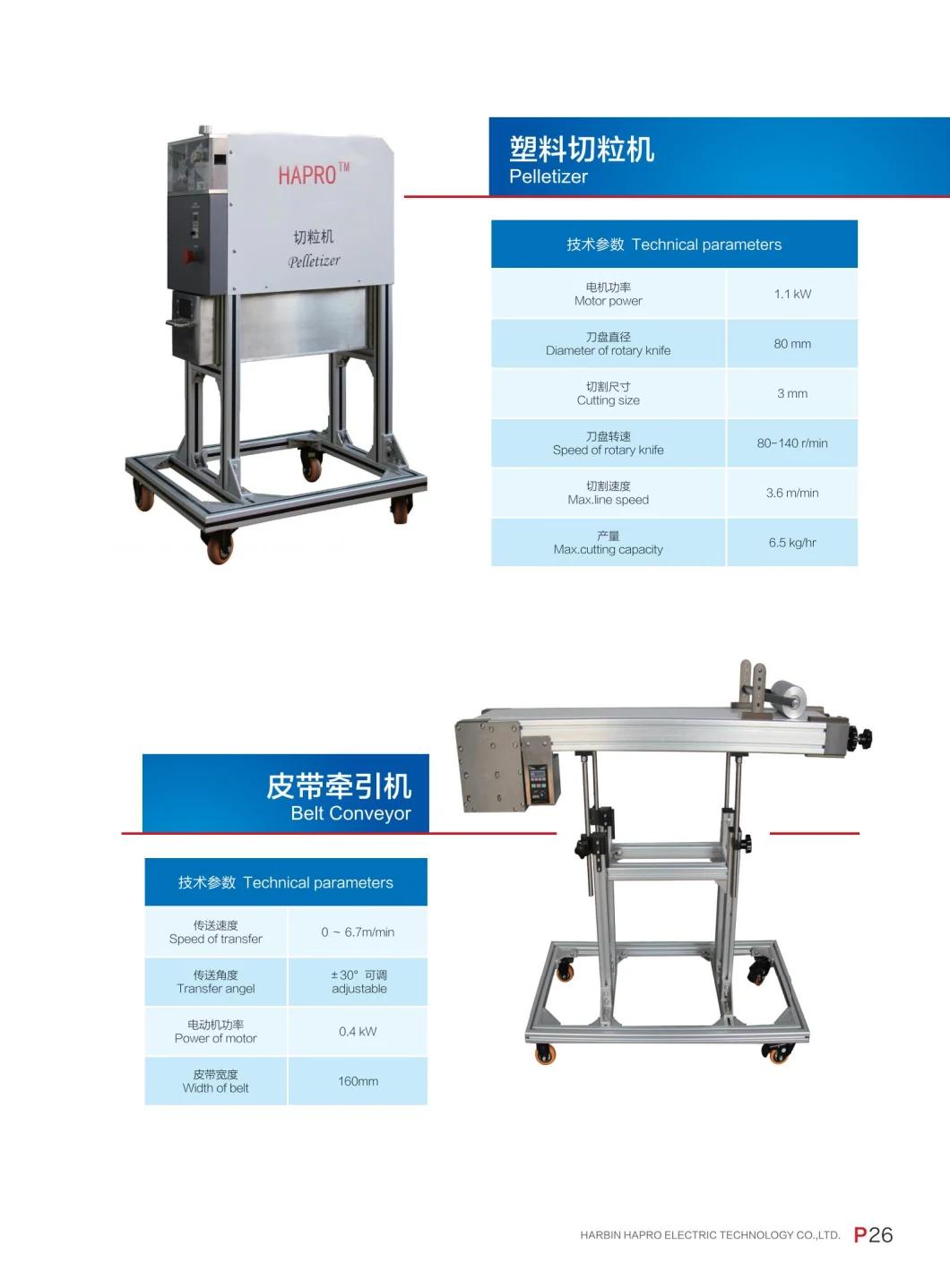 Laboratory Thermoplastic Thermosetting Polymer Material Granulator