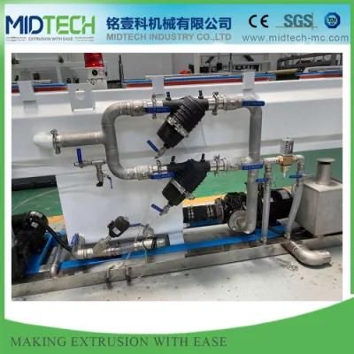 Plastic Conical Extruder UPVC/PVC Pipe Making Machine