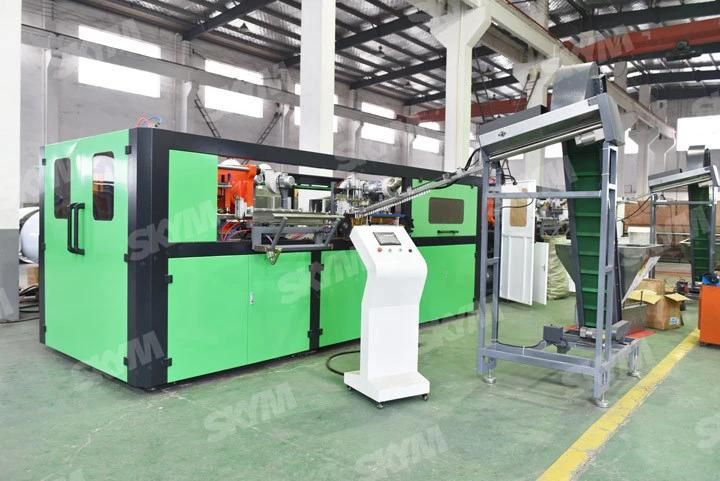 Semi Automatic 4 Cavity Bottle Blow Moulder Machine