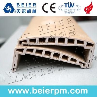 Plastic Plate Profile Pipe Extrusion Extruder Machine Line for Wood Plastic Door Frame ...
