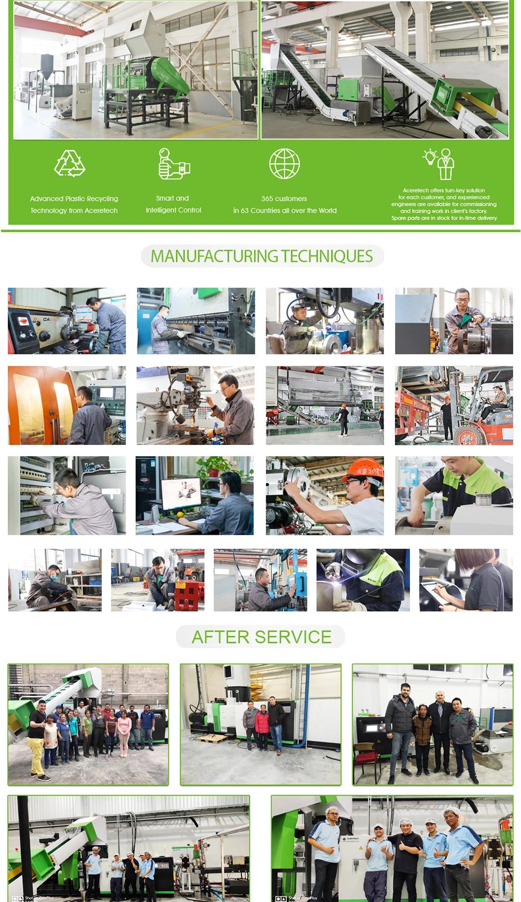 Aceretech ISO9001&13485 Factory Transparent PVC Pelletizing Machine