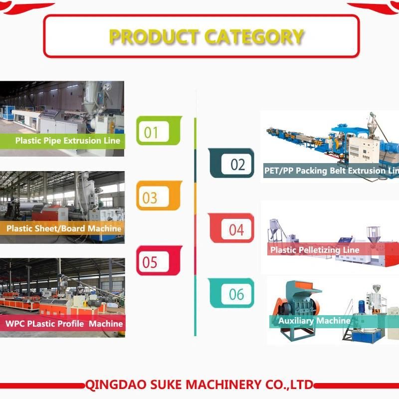 Plastic PVC Water Pipe Extrusion Production Line Draniage Pipe Making Extruder Plastic Machine