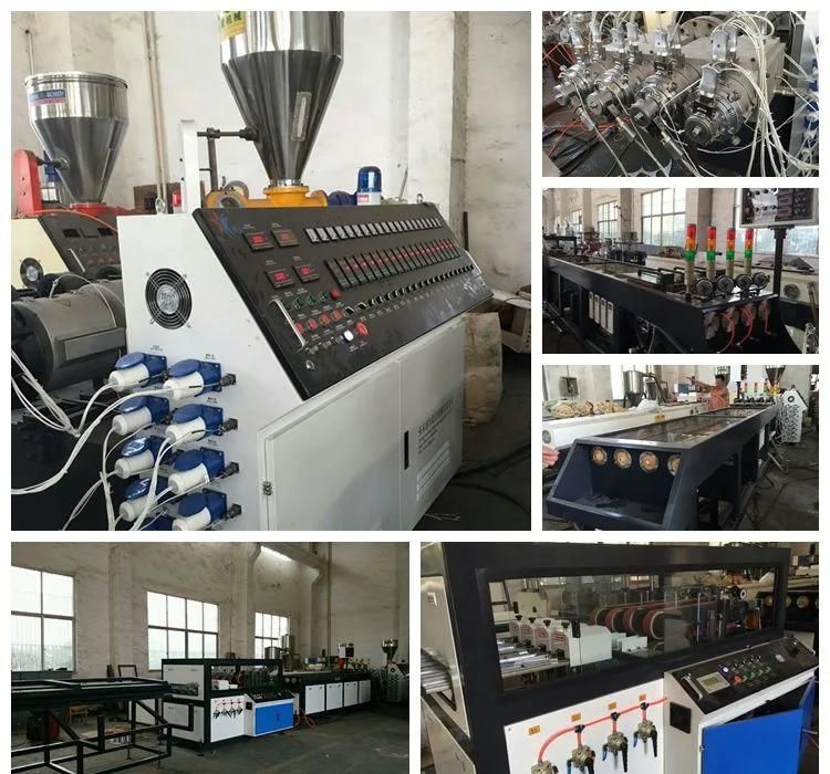 Automatic Water Supply Drainage Plastic PVC Pipe Extrusion Production Line