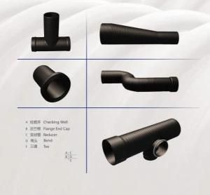 Full Range Sizes HDPE Pipe Fittings