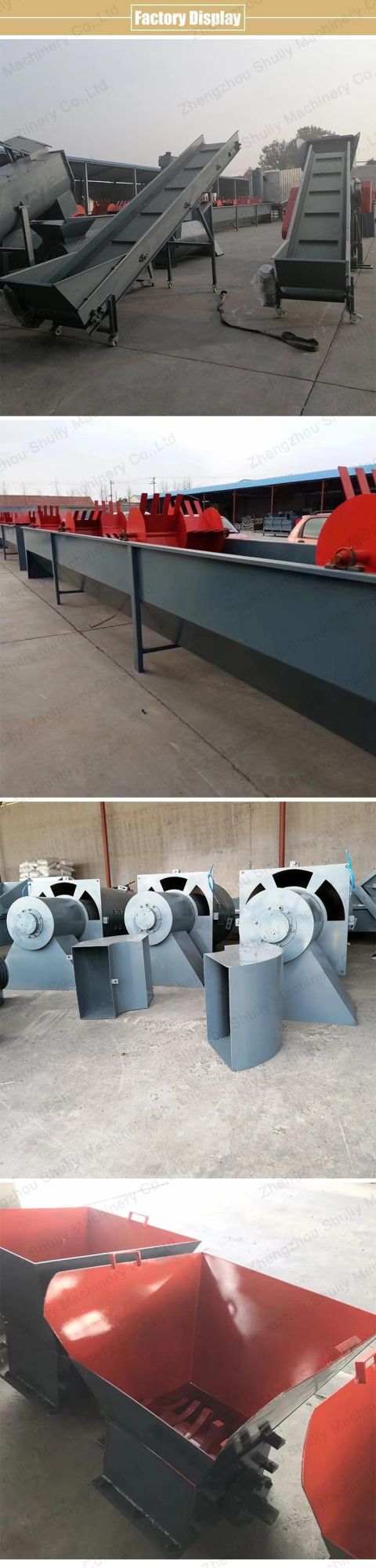 Plastic Recycling Machine Granulator Pool with Raking Wheel Pool Cooling