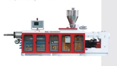 Jwell Counter Conical Twin-Screw Extruder for High Calcium PVC Profile