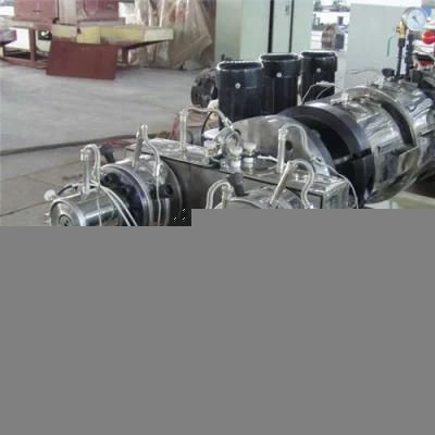 Automatic Conical Double Screw Extruder Plastic Machine with CE/ISO/TUV/SGS