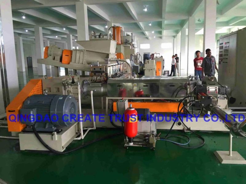 China High Quality Level PE/PP/LDPE/PVC/EVA Masterbatch Pelleting Machine (CE/ISO/SGS)