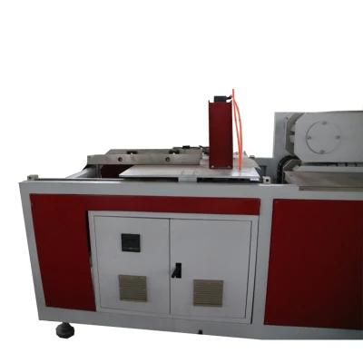 Cheap Price PE PVC Wood Plastic Profile Extrusion Production Line Column Knife Beam Floor ...