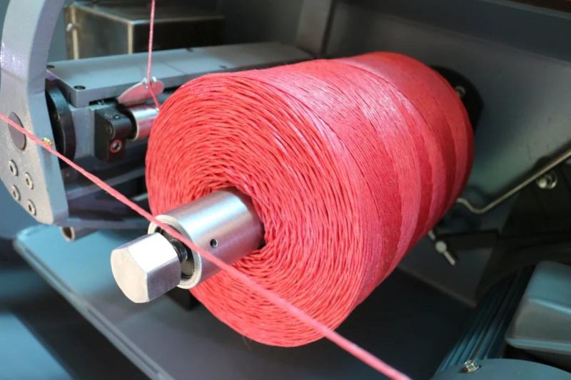 PP PE Split Film Twine Twisting and Spool Winding Machine