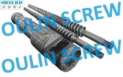 Cincinnati-Battenfeld Cmt45 Screw Barrel for PVC Extrusion, Cmt45/90 Twin Conical Screw ...