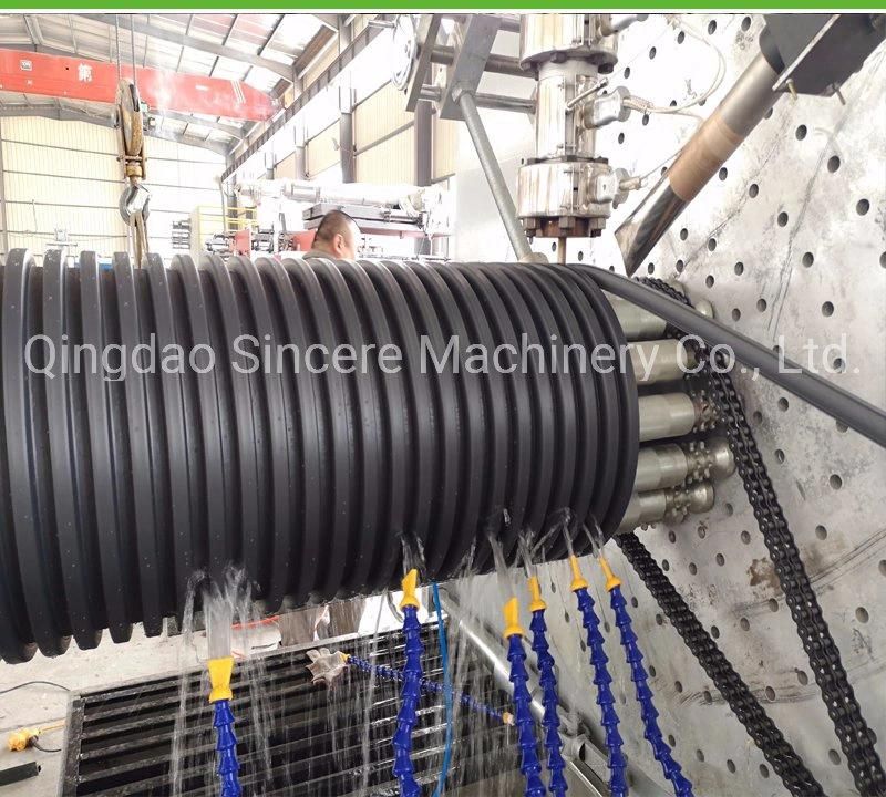 HDPE Spiral Wound Gravity Pipe Extrusion Production Line