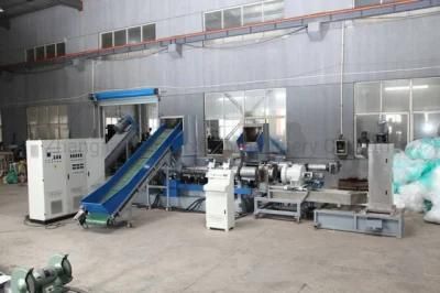 PP Nonwoven Cloth Granulator Machine / Granule Pelletizing Making Line