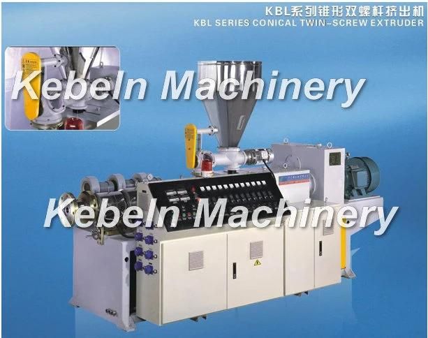 Kbl-80/156 Plastic Conical Twin Screw Extruder (KBL-80/156)