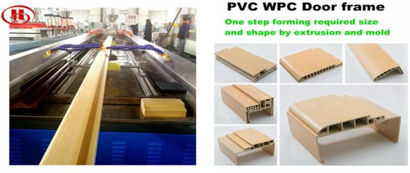 PP PE PVC WPC Wood Plastic Extrusion Machine
