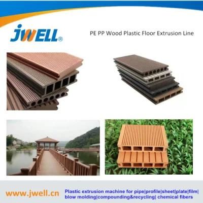 WPC Wood Plastic Deck Profile Extrusion Line