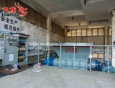 Energy Saving Industrial Double Shaft Clothes Shredder