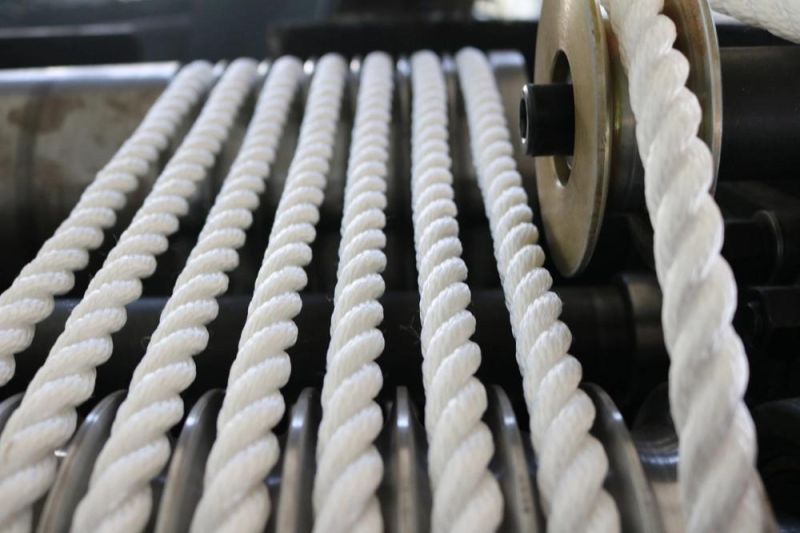 Twisting Nylon Polyester Poly PP Multifilament Rope Machine