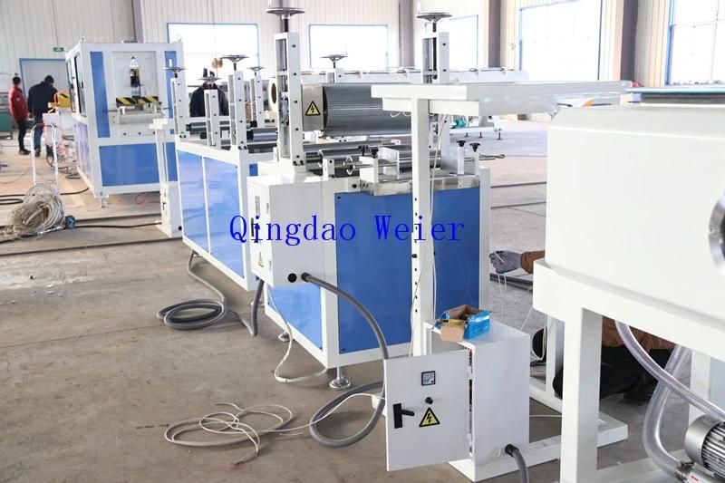 High Speed HDPE PE Marine Raft Pedal Profile Production Machine Line