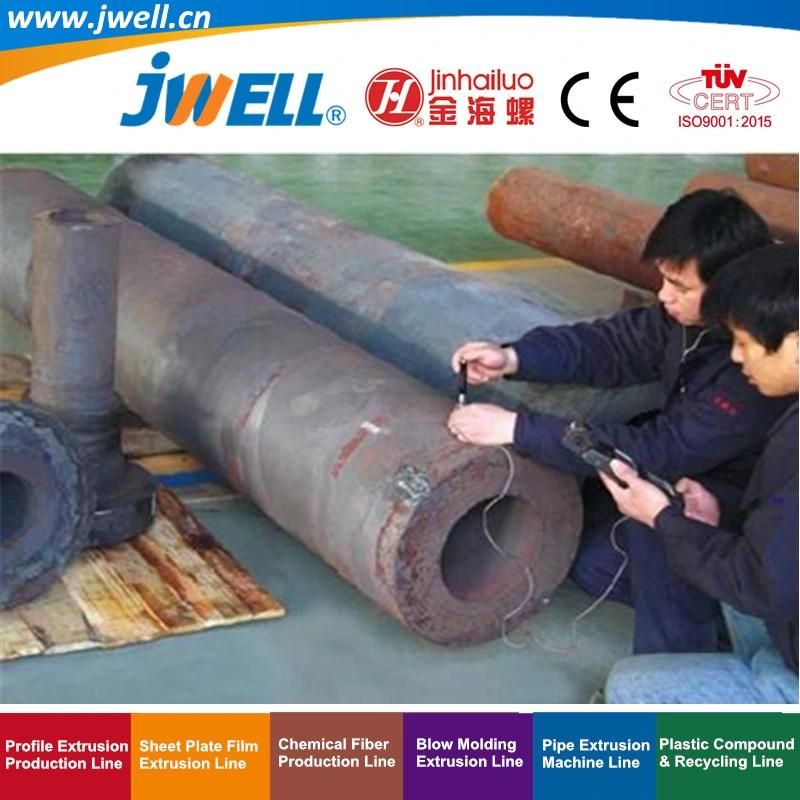 Jwell - Thin-Wall Efficient Roller for PP|EVA|EVOH|PS|PC|PE Plastic Sheet Recycling Making Extruder Machine