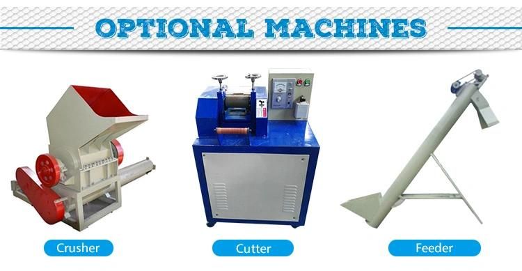 Soft Material Granulator Plastic Granules Making Machine