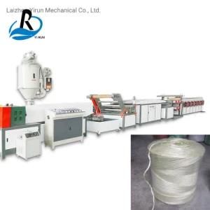 PP Raffia Extruder Equipment for The Production of Twine Rope Making Machine