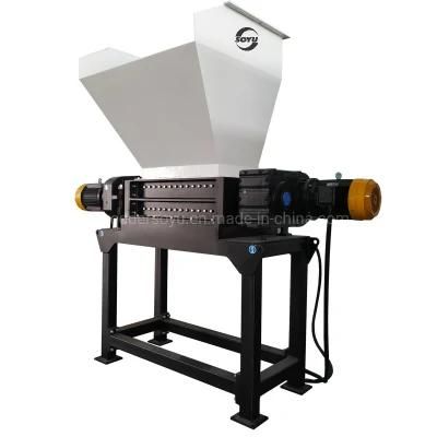 Reliable Double Shaft Waste E-Waste Wood Pallet Tire Recycling Shredder