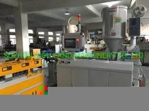 High Speed Single Wall Corrugated Pipe Extruding Machine