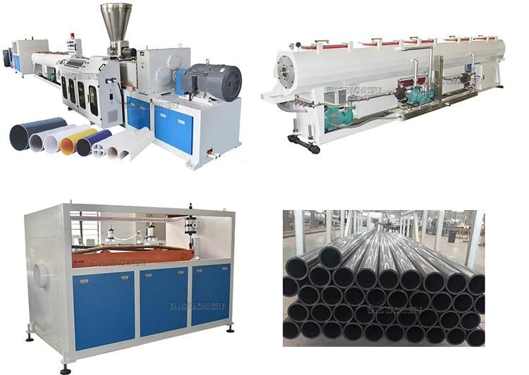 Plastic PVC Pipe Extruder Machine Extrusion Line Making Machine