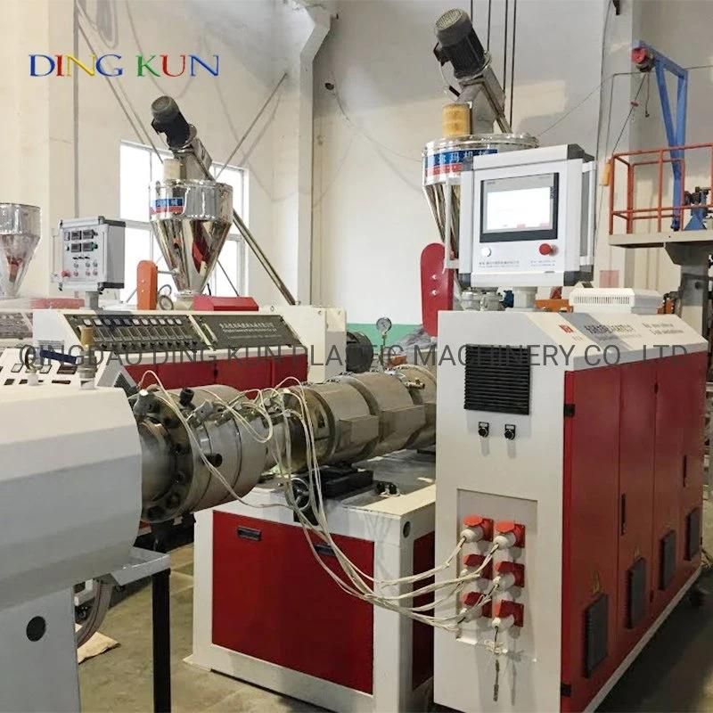 PVC Conduit Pipe Extruder Double/Two Output Big Production Machine
