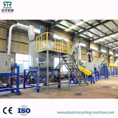 HDPE Oil Pot Barrel Chemical Bucket Washing Recycling Machine Line