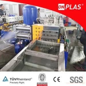 Waste Pet Bottle Flakes Recycling Plastic Granulator