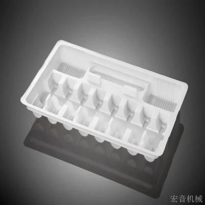 Labor Saving Disposale Plastic Lunch Box Food Tray Thermoforming Machine